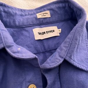 Taylor Stitch - The Yosemite Shirt in Wild Lupine, size: M - 40